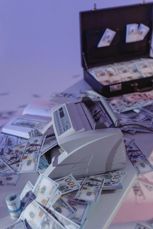 a cash prize display