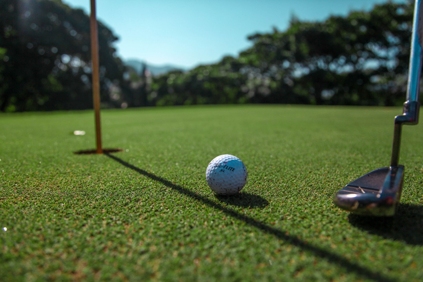 A golf ball